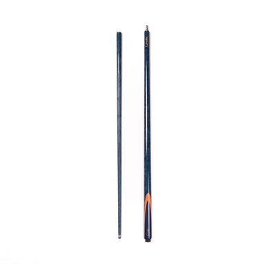 Grafex Art Pool Cue In Blue Two Piece Cue View