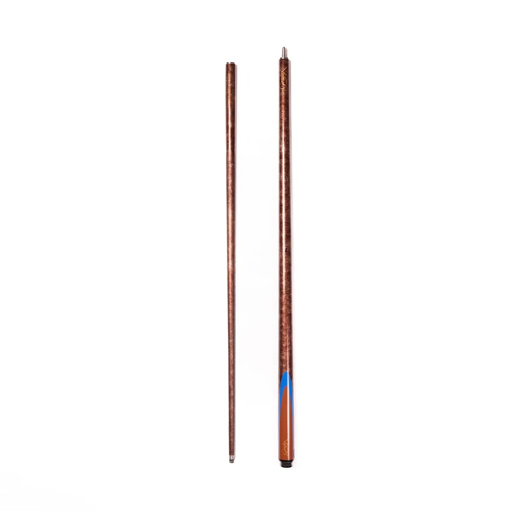 Grafex Art Pool Cue In Brown Two Piece Cue View