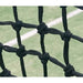 Jadee International Tapered Hand Knotted Double Mesh Tennis Net Net View