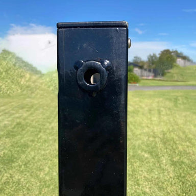 Jadee Sports Tennis Net Posts for External Winder Side View