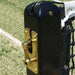 Jadee Sports Tennis Net Posts with Internal Winder Close Up View