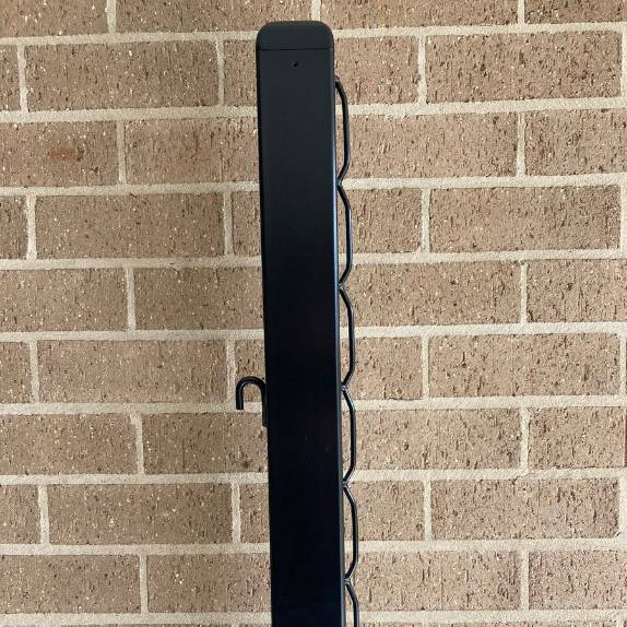 Jadee Sports Tennis Net Posts with Internal Winder Whole Post View