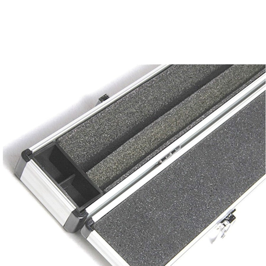 Palko Aluminium 3/4 Single Cue Case Open Case Close Up View