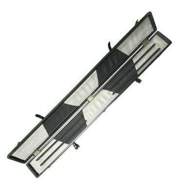 Palko Leather Look Pool Cue Case for 3/4 Joint Cue and Extension Open View
